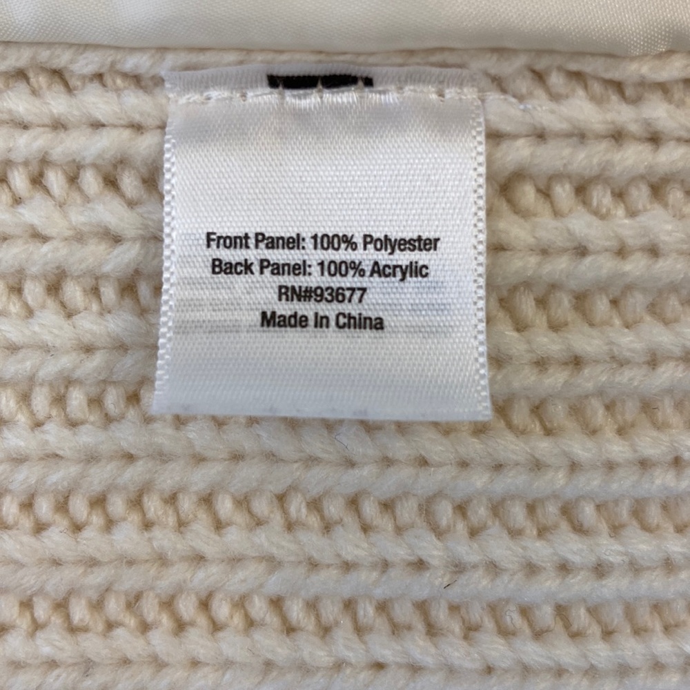a.n.a. Teddy Bear Vest With Knitted Back, Size PS - Picture 6 of 10